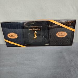 Yves Saint Laurent Riviera Anti Static Dress Socks Mens 10-13 USA Made 3 Pack